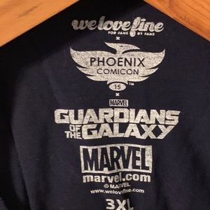 Marvel Shirts - Phoenix Comic Con Guardians of the Galaxy T-shirt Marvel Shirts - Phoenix Comic Con Guardians of the Galaxy T-shirt